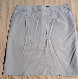 Ann Taylor Tan Skirt with pockets